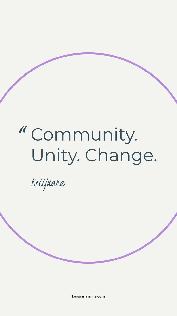 We're all about YOU! | Community quotes, Unity quotes, Slogan on unity