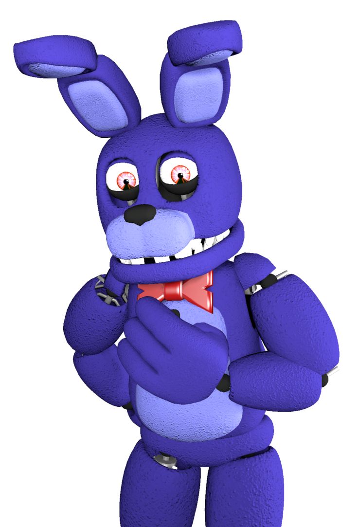 an animated purple bunny is standing with his hands in his pockets and wearing a red bow tie