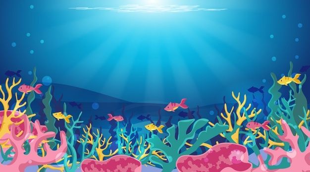 Under The Sea - Background For Video Conferencing | Under the sea background,  Sea illustration, Under the sea