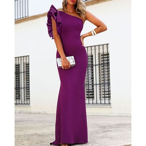 Wedding Guest Formal, Evening Dresses Online, Cheap Evening Dresses, Shoulder Stretch, Dresses Formal Elegant, Black Tie Dress, Evening Dresses Short, Evening Gowns Elegant, Dresses Elegant