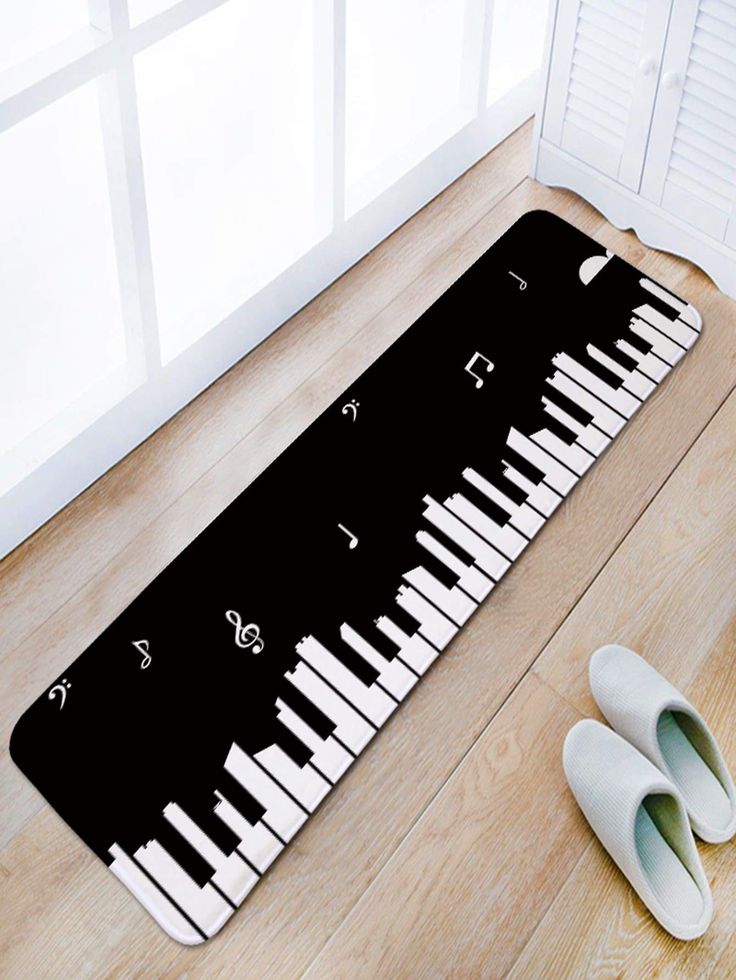 Piano Print Floor Mat – Chicgirlie | Printed floor mat, Floor mats ...