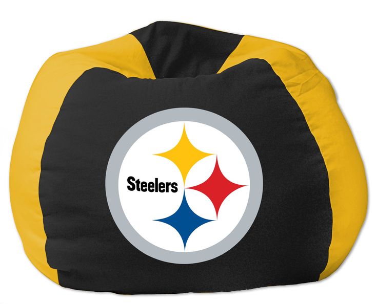 Steelers Bean Bag Chair She Cave, Steelers Women, Sports Man Cave, Football Bedroom, Cave Bedroom, Man Cave Bedroom, Steelers Baby, Steelers Gear, Steeler Nation