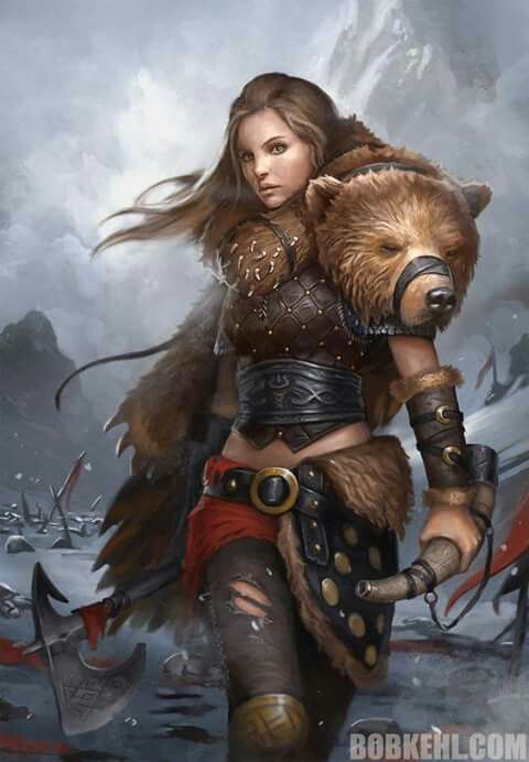 Barbarian female rpg Arte Pin Up, Female Warriors, Heroic Fantasy, Women Warriors, Warrior Women, Rpg Characters, Viking Warrior, Warrior Girl, Arte Fantasy