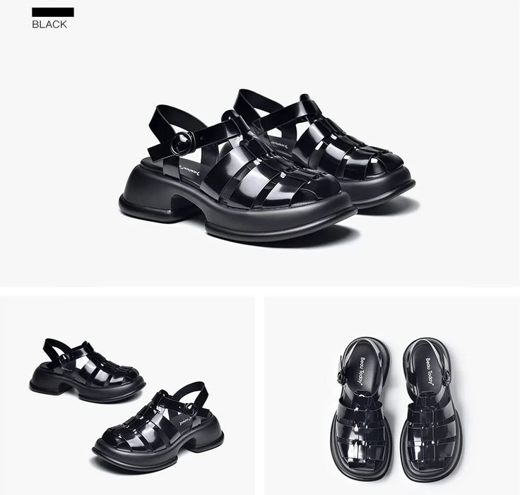 Sisinia Women's Sandal | Ultrasellershoes.com – Ultra Seller Shoes Adjustable Non-slip Black Sandals, Black Adjustable Jelly Sandals, Casual Style, Black T-strap Sandals With Rubber Sole For Summer, Black T-strap Sandals With Branded Insole, Brand Name Shoes, Black Synthetic T-strap Sandals With Buckle Closure, Brand Collaboration, Global Brands, Gladiator Sandals