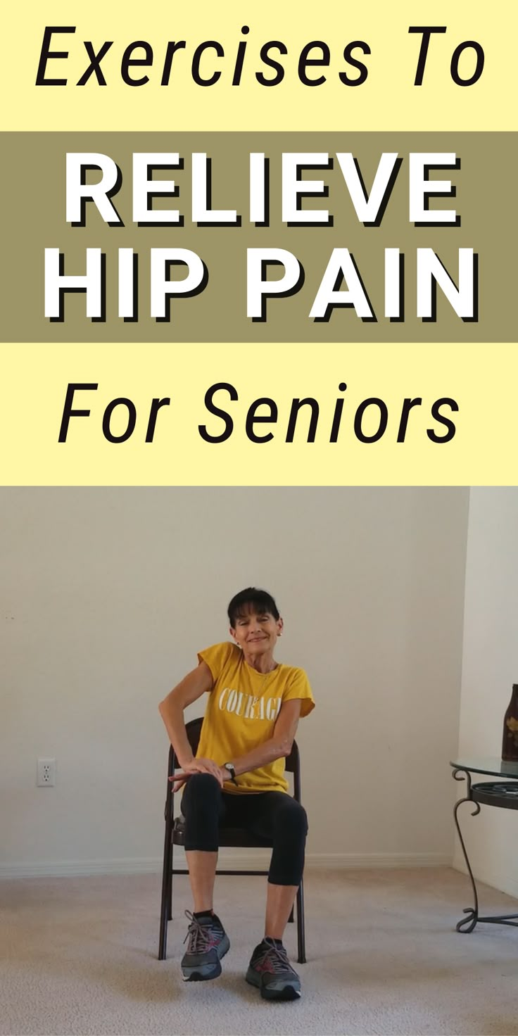 Senior chair exercise to relieve hip pain Hip Pain Exercises, Fitness With Cindy, Best Exercise For Hips, Hip Strengthening Exercises, Exercises For Seniors, Seated Exercises, Hip Pain Relief, Yoga For Seniors, Thyroid Support