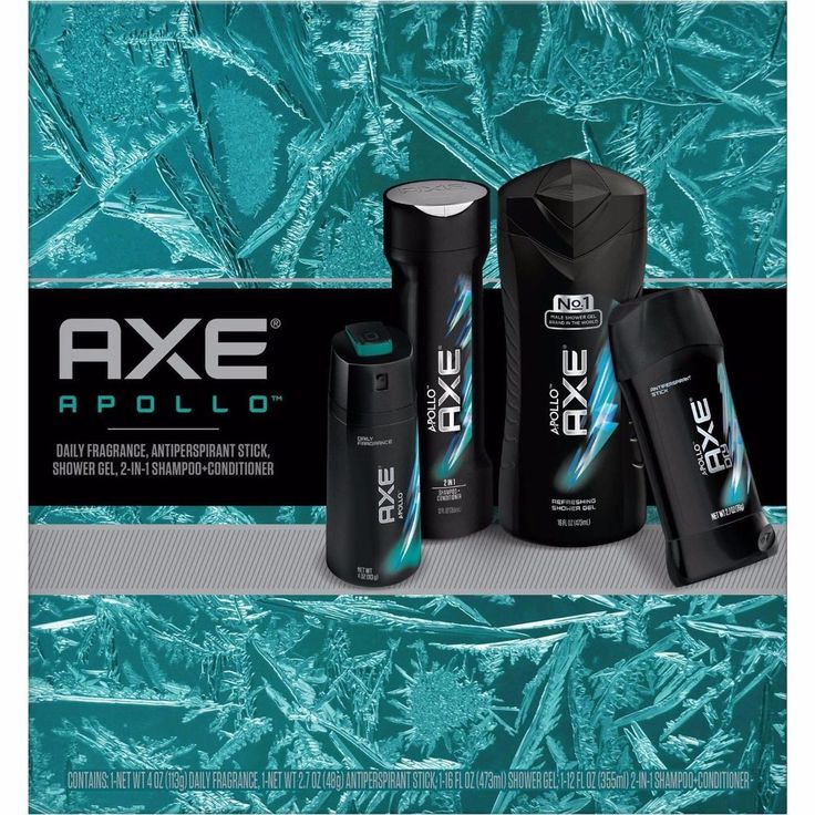 Mens Axe Apollo Gift Set 4 Piece Body Spray Shower Gel 2 in 1 Shampoo Deodorant #Axe Mens Shower Gel, Bath Set, Holiday Gift Sets, Antiperspirant, Fragrance Gift Set, Fashion Hair Accessories, Men's Grooming, Body Spray, Shower Gel