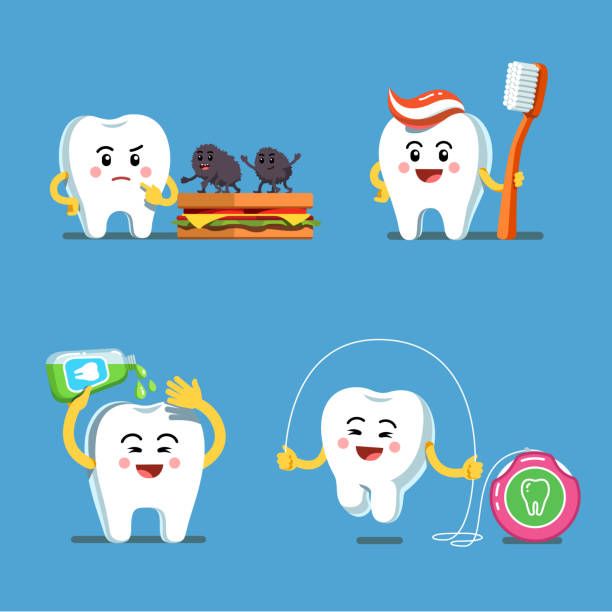 42,072 Sweet Tooth Illustrations & Clip Art - iStock Teeth Clipart, Dental Health Week, Teeth Problems, Dental Quotes, Dental World, Office Tips, Dental Life, Dental Bridge, Dental Art