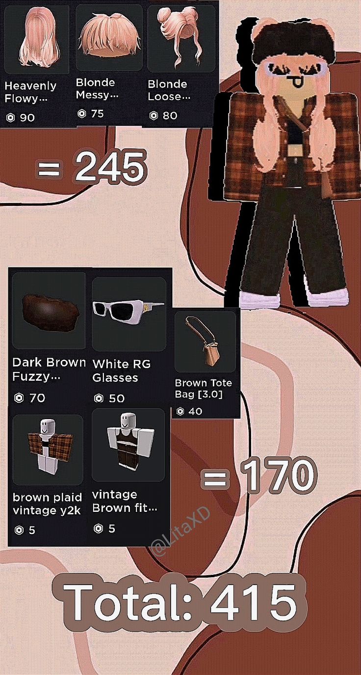 Vintage Brown Outfit là một xu hướng mốt của Roblox, kết hợp với một phong cách cổ điển và mộc mạc. Hãy khám phá những bộ trang phục với tông màu nâu cổ điển, từ áo khoác, giày, đến quần và chất liệu vải, tạo ra một phong cách cổ điển và đẳng cấp cho avatar của bạn.