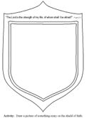 armor of god coloring page | Armor of god, Childrens church lessons ...