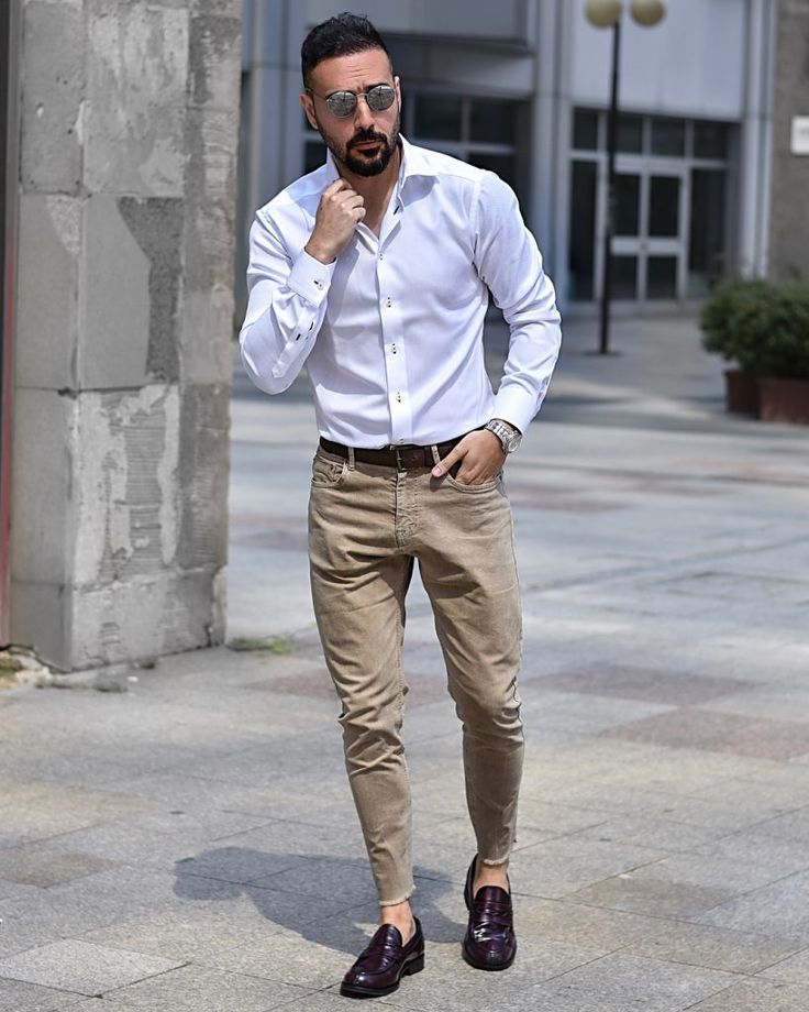 Introducir 81+ imagen khaki pants outfit mens