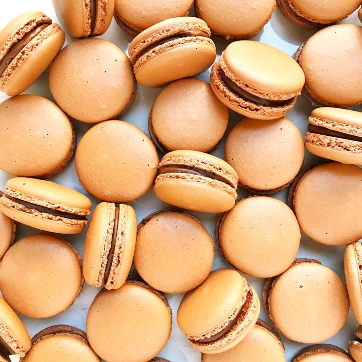 Hot Chocolate Macarons with Filling Recipe - Michelle's Macarons ...