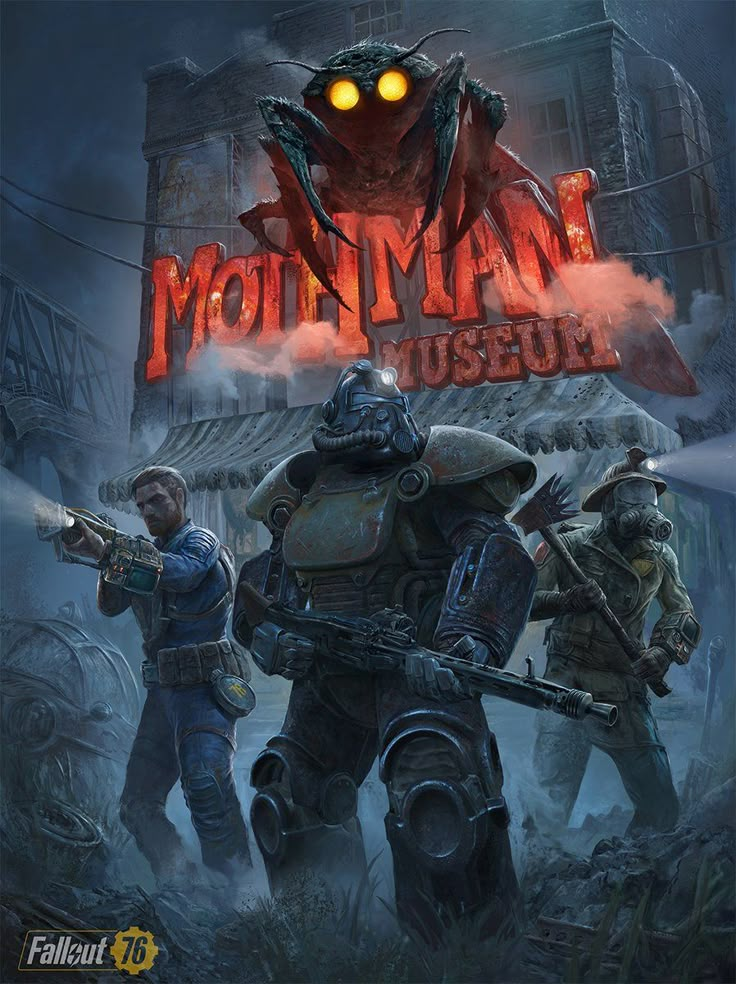 an image of the video game's cover art for mothman ububl