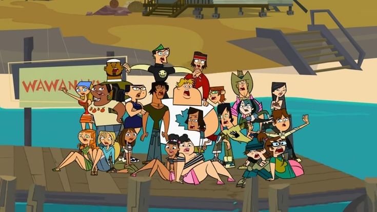 #totaldrama #totaldramaisland #tdi | Total drama island, Best seasons ...