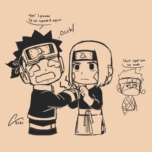 Pin em obirin | Desenhos, Óbito uchiha, Casal