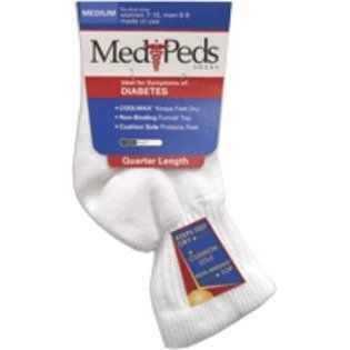 Medipeds Diabetic Quarter Sock - Medium - White - 3 Pairs by MediPeds. $10.89. Medipeds Compression Quarter Socks are designed to increase the blood circulation and oxygenation using graduated compression. They can aid in preventing leg cramps, deep vein thrombosis (especially on long airplane journeys), and are often worn by athletes to give support when running or jumping. They are also useful for those who may have to stand for long periods of time. Vein Thrombosis, Spa Trip, Quarter Socks, Leg Cramps, Spa Day At Home, Care Plans, Long Periods, Blood Circulation, Blood Flow