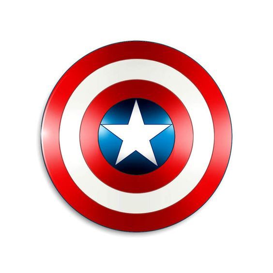 Capitão América - logo escudo: | Captain america shield, Captain ...