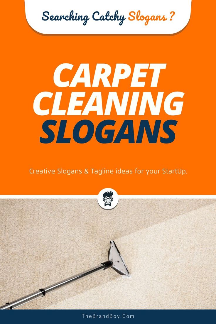 182+ Catchy Carpet Cleaning Company Slogans and Taglines | Catchy ...