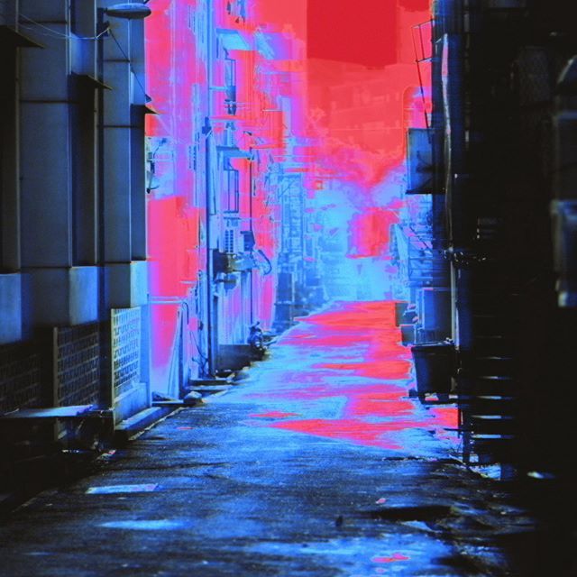 Red Blue Abstract Aesthetic Art Lofi Graphics Retro Vapor Tokyo Anime Japan Aesthetic Photomanipulation D Aesthetic Art Abstract Aesthetic Wallpapers