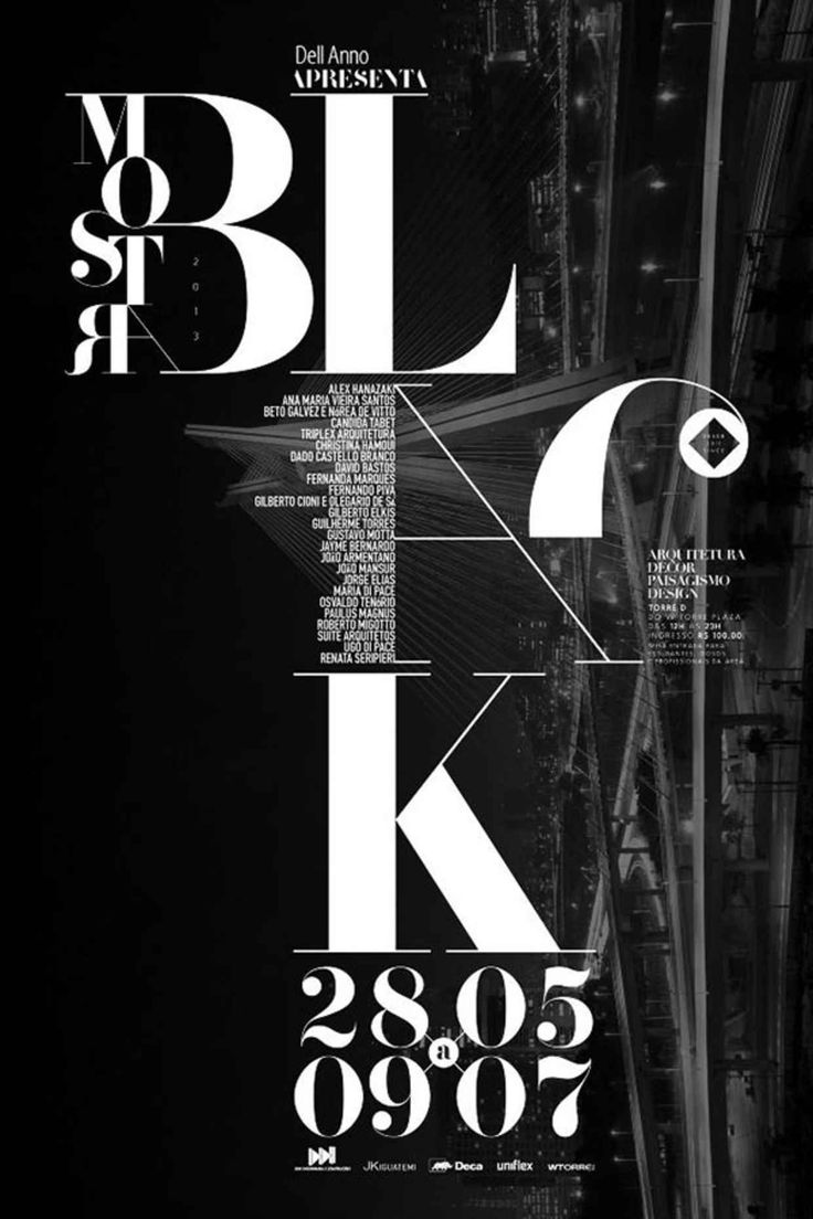 30 Stunning Typographic Posters - UltraLinx Typographic Poster, Graphic ...