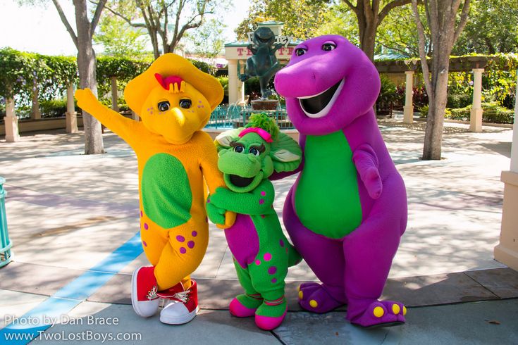 Baby Bop at Disney Character Central | Disney friends, Barney the ...