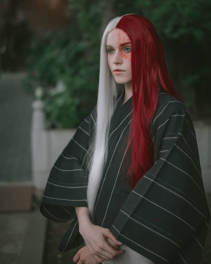 Long-hair Todoroki Shoto from "My hero academia" By @shirogane_sama Shirogane Sama, Mha Cosplay, Me Photo, Uchiha Clan, Best Boys, Manga Cosplay, Best Cosplay, Hair Long, Boku No Hero Academia