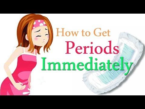 Early Period | How to Get Periods Immediately | The Best Way to Start ...