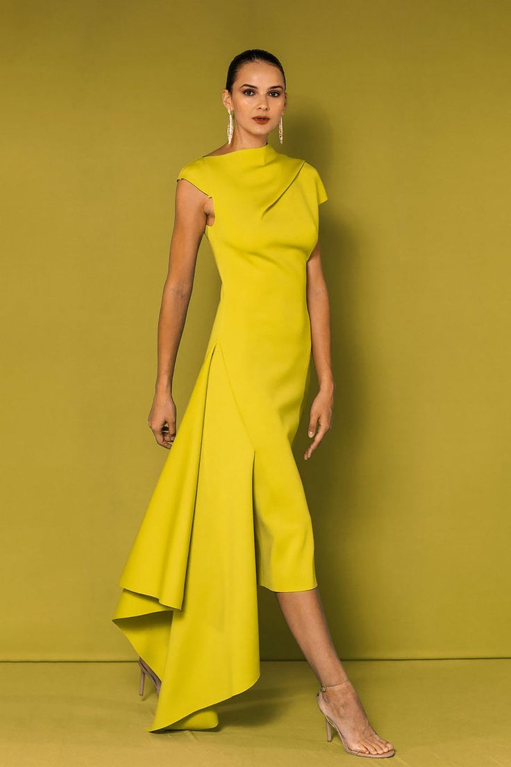 Crepe midi dress with drapings – HerTrove Pre-draped Sleeveless Mini Dress For Gala, Sleeveless Pre-draped Mini Dress For Gala, Elegant Sleeveless Tea Length Dress For Gala, Pre-draped Asymmetrical Midi Dress For Dinner, Sleeveless Pre-draped Evening Maxi Dress, Pre-draped Sleeveless Dress For Dinner, Spring Pre-draped Midi Dress, Pre-draped Knee-length Evening Midi Dress, Spring Season Pre-draped Midi Dress