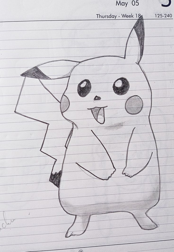 Pikachu drawing | Pikachu drawing, Cute pikachu, Drawings