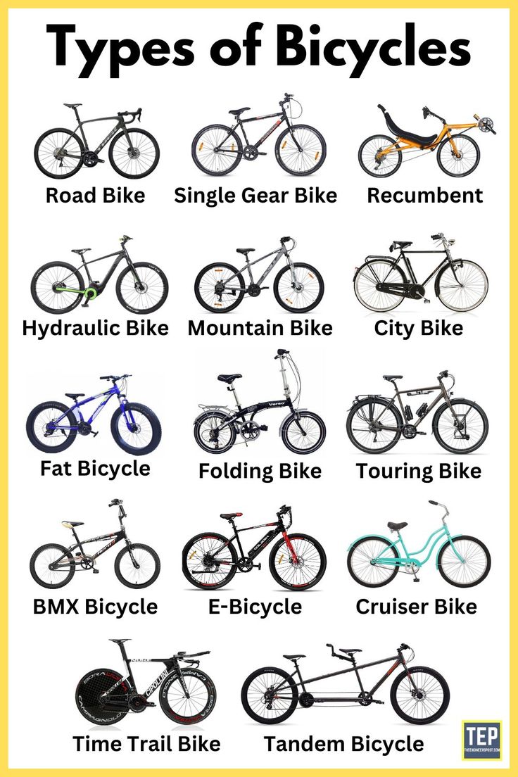 Cycles | Types of Cycles | Different Types of Cycles | Road Bike | Single Gear Cycle | Recumbent Cycle | Mountain Bike | City Bike | Folding Cycle | Touring Bike | Electric Bike | Cruiser Bike | Time Trail Bike | Tandem Bicycle One Wheel Bike, Single Gear Bike, Parts Of Bike, Bicycle Reference, Fixie Wheels, Adventure Bicycle, Race Bike Cycling, Parts Of A Bicycle, Bicycle Anatomy