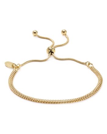 Argento Vivo Mesh Chain Adjustable Bracelet Adjustable Gold-tone Box Chain Bracelet, Gold Adjustable Box Chain Bracelet, Elegant Adjustable Snake Chain Bracelets, Adjustable Yellow Gold Metal Chain Bracelet, Formal Adjustable Gold-tone Bracelets, Adjustable Jubilee Snake Chain Bracelet, Elegant Adjustable Chain Charm Bracelet, Metal Snake Chain Bracelet With Adjustable Chain, Adjustable Flexible Chain Bangle Bracelet