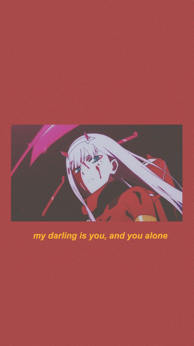 Zero Two Wallpaper Aesthetic Anime Darling In The Franxx Anime Films