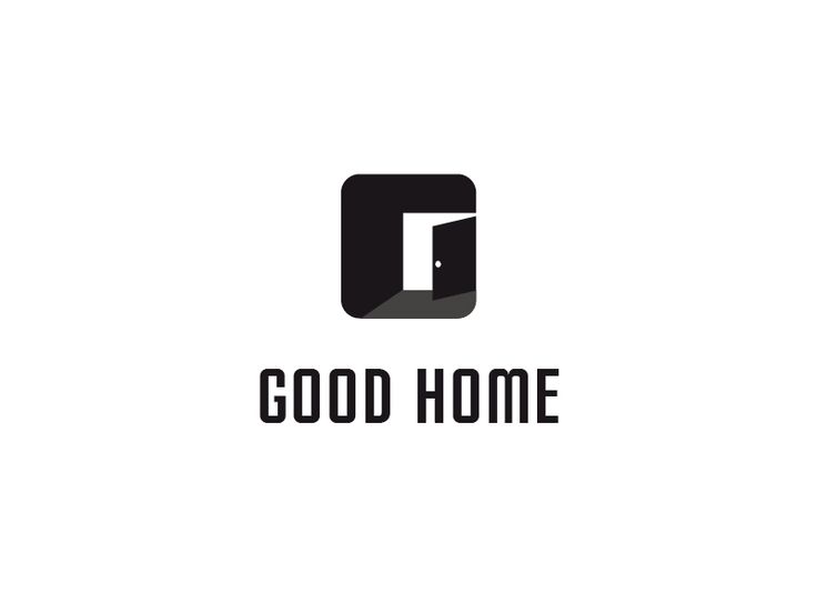 Good Home Logo concept | Home logo, Logo concept, Home goods