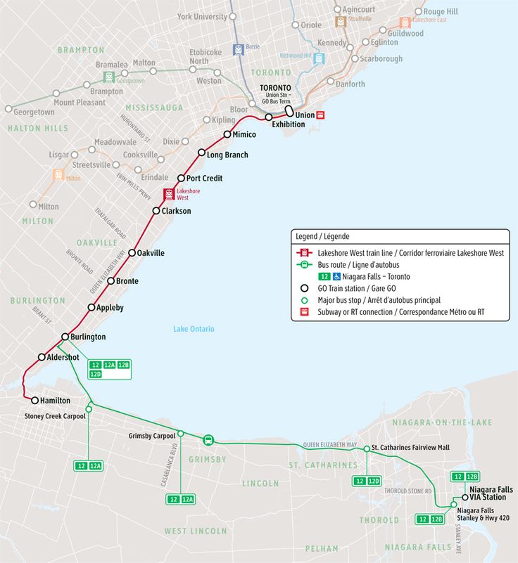 System and Route Map | Trip Planning | GO Transit