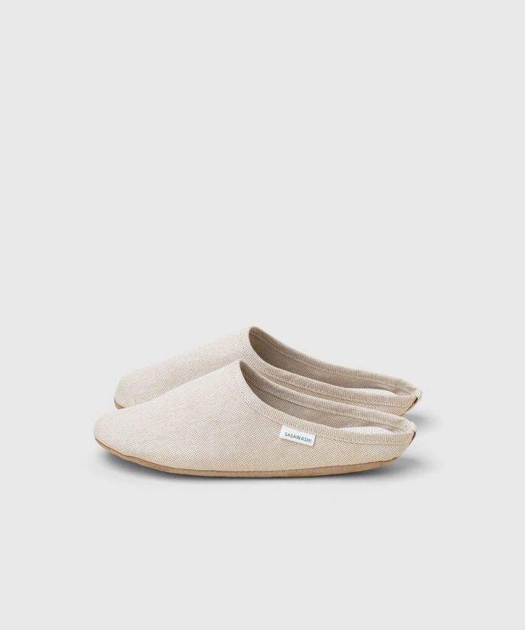 Unisex Japanese House Slippers | Sasawashi Room Shoes | KonMari Japanese House Slippers, Japanese Room, Comfortable Slippers, Room Shoes, Marie Kondo, Washi Paper, Japanese House, Casual Clothes, Soft Sculpture