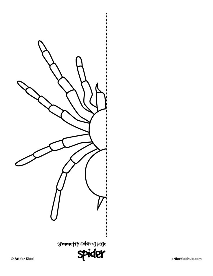 an image of a spider that is on the side of a sheet of white paper