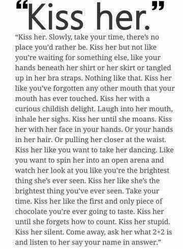 This is so important. Find a girl who makes you want to do this, otherwise its not real.