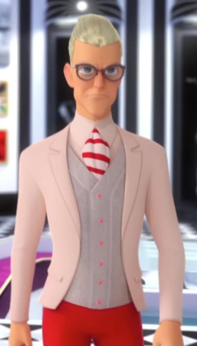 an animated man in a suit and tie