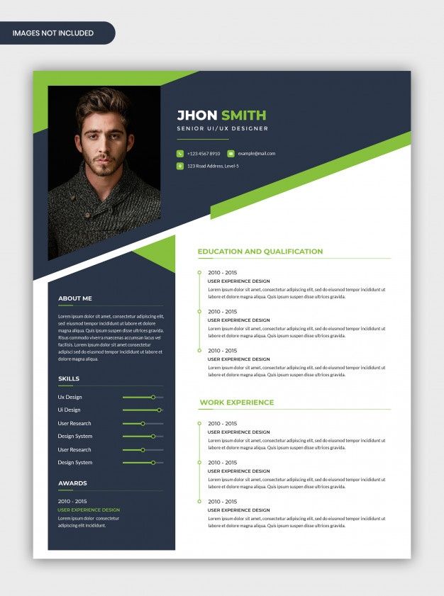 Premium Psd Profesional Cv Template Graphic Designer Resume - Riset