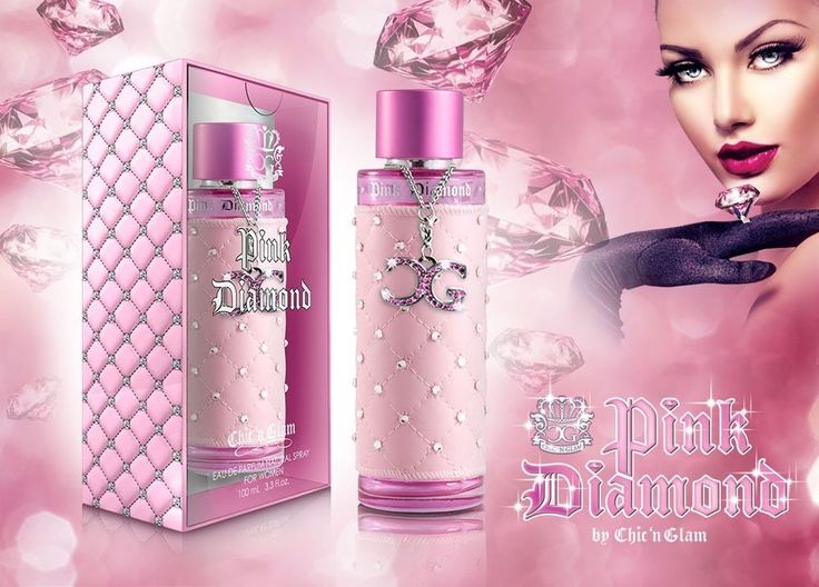 PERFUME PINK DIAMOND 100ML MUJER Pink Perfume, Pink Diamond, Perfume Bottles, Pink, Beauty