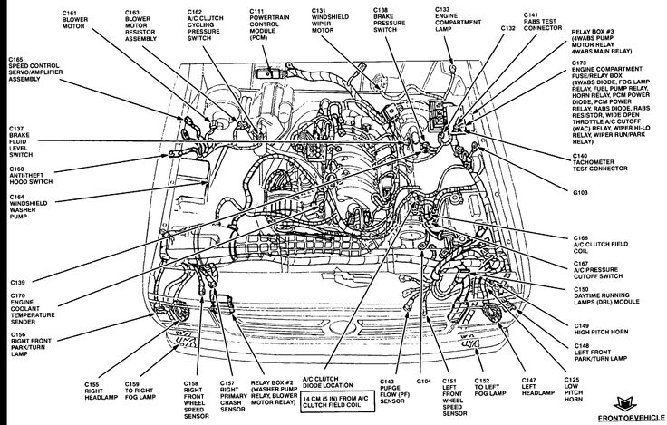 the engine diagram for a car with all its components labeled on it and other parts labelled in