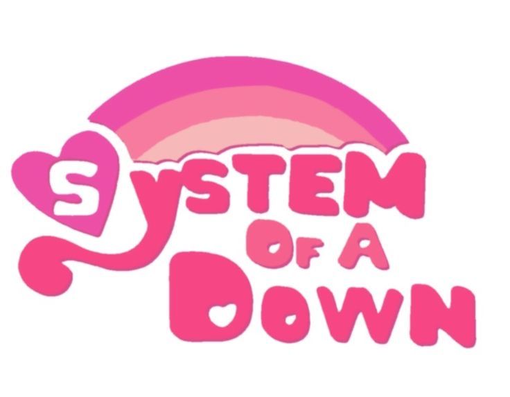 the logo for system of a down