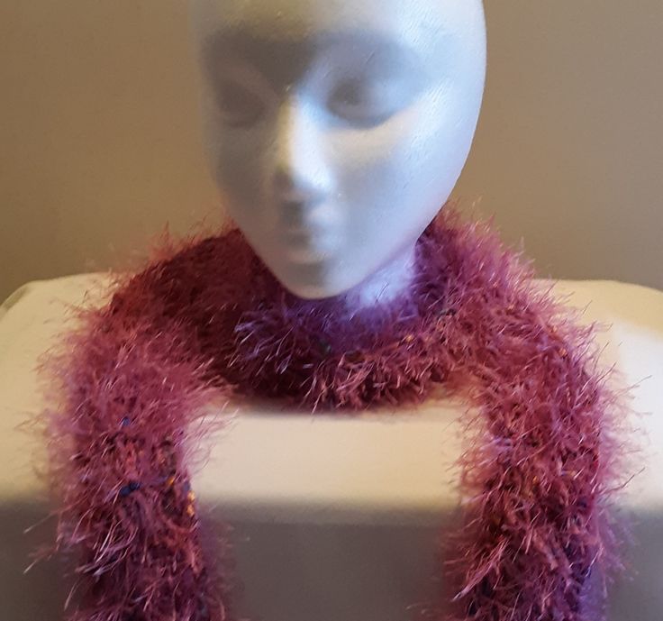 Knitted pink boa scarf that has multi-colored threads throughout. Lightweight but warm – the perfect accessory for your night on the town! Unique, funky and fun addition for your outfit or gift for your fashionista friend! Scarf is approximately 67 inches long by 3.5 inches wide. Pink Boa, Tallahassee Florida, Colorful Gifts, Cold Weather Accessories, Clearance Sale, Buying Gifts, Shawl, Florida, Gifts