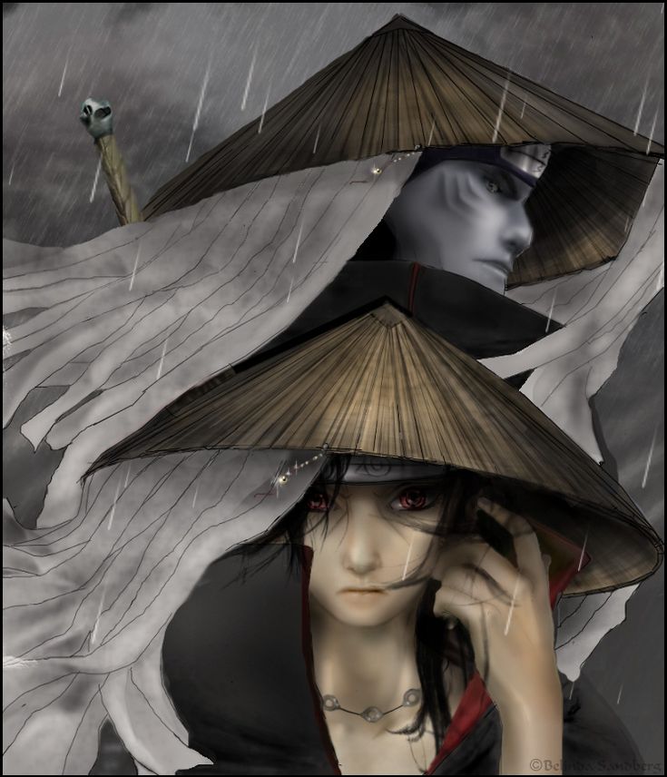 Itachi and Kisame.  Check out my Naruto fanfiction story The Man That Disappeared: https://www.fanfiction.net/s/9928492/1/The-Man-That-Disappeared Persona Header, Itachi And Kisame, Gaara And Naruto, Kisame Hoshigaki, Evil Grin, Hidan And Kakuzu, Fan Fiction Stories, Naruto Comic, Naruto Series