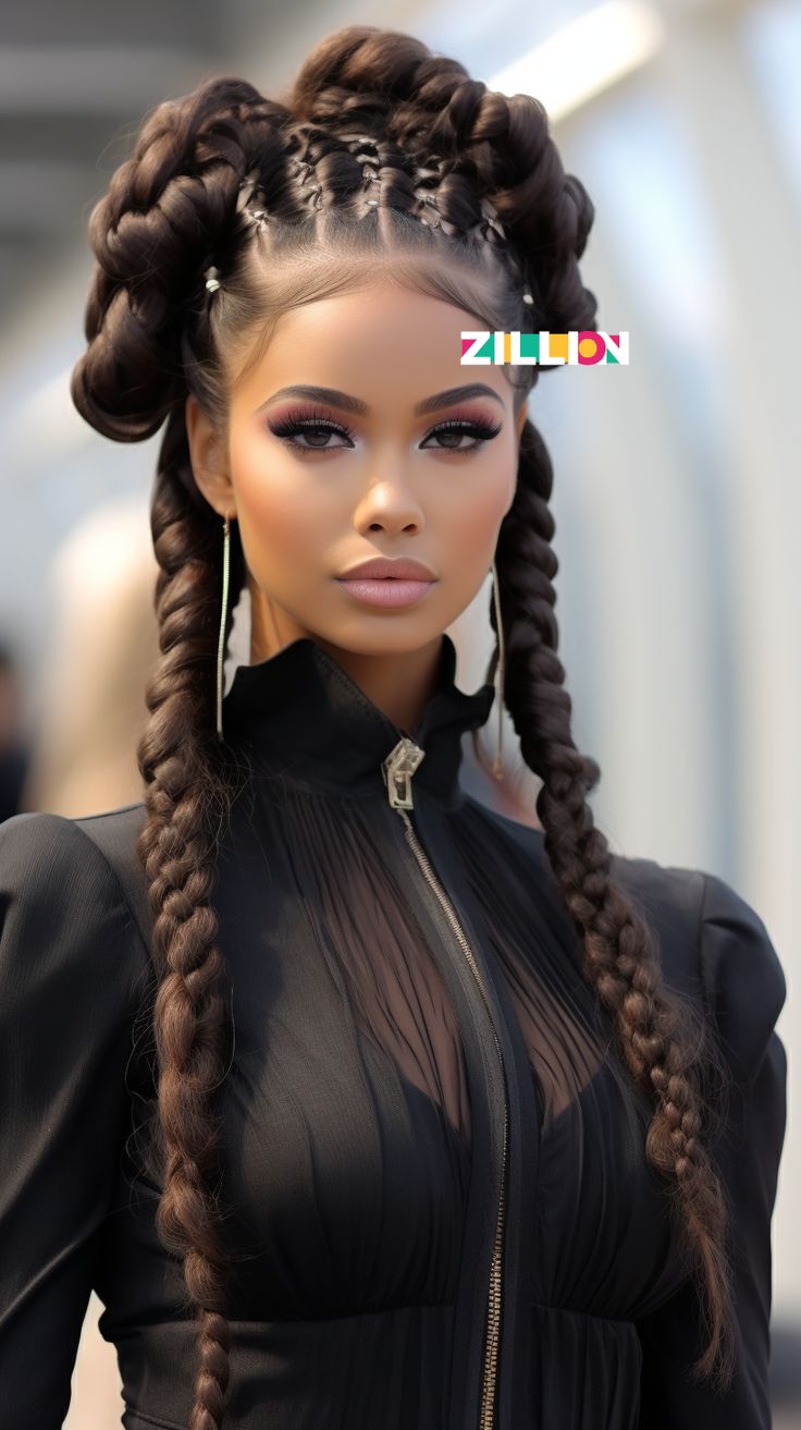 African American girls that can be styled in a multitude of ways in ...