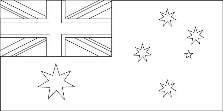 the flag of new zealand with five stars on it and one star in the middle