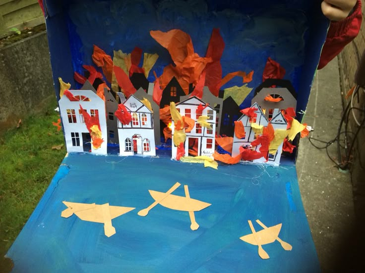 Great Fire of London KS1 year 2 | Great fire of london, Craft projects ...