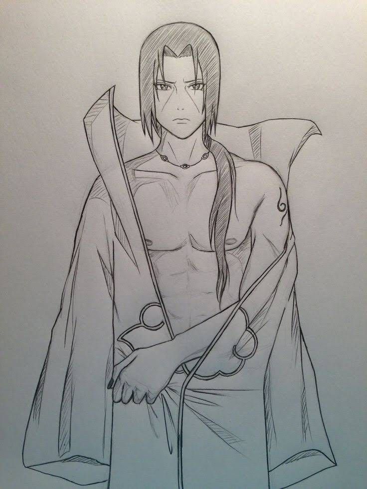 Pin by Aldair on Lo mio | Itachi uchiha art, Naruto drawings, Naruto sketch