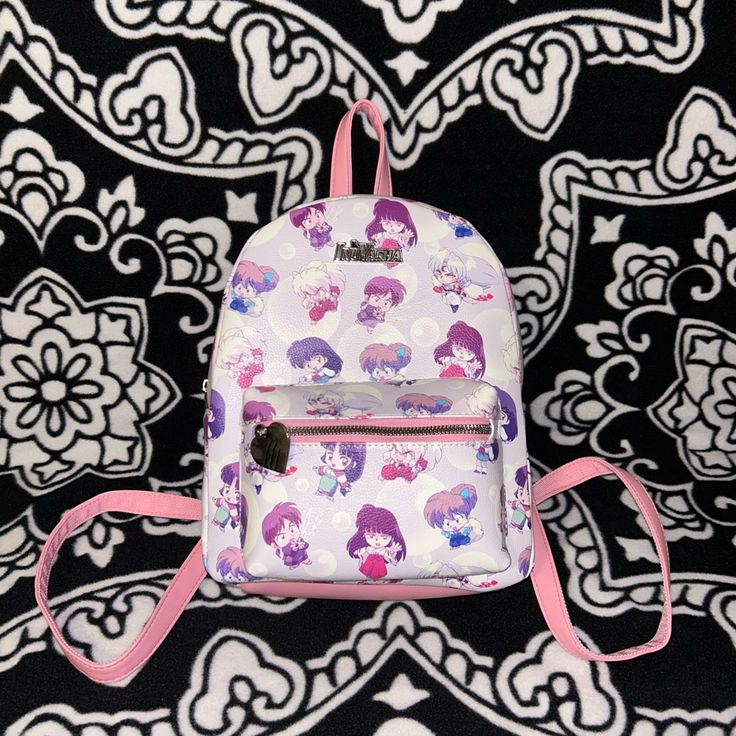 Brand New With Out Tags, Super Cute And Lightweight With Long Straps! Kawaii Purple Backpack For Everyday Use, Harajuku Style Purple Backpack For Daily Use, Purple Harajuku Student Bag, Purple Harajuku Style Student Bag, Harajuku Style Purple Bag For Back To School, Harajuku Style Purple Backpack For Everyday, Cute Purple Standard Backpack, Cute Standard Purple Backpack, Cute Purple Backpack With Adjustable Strap