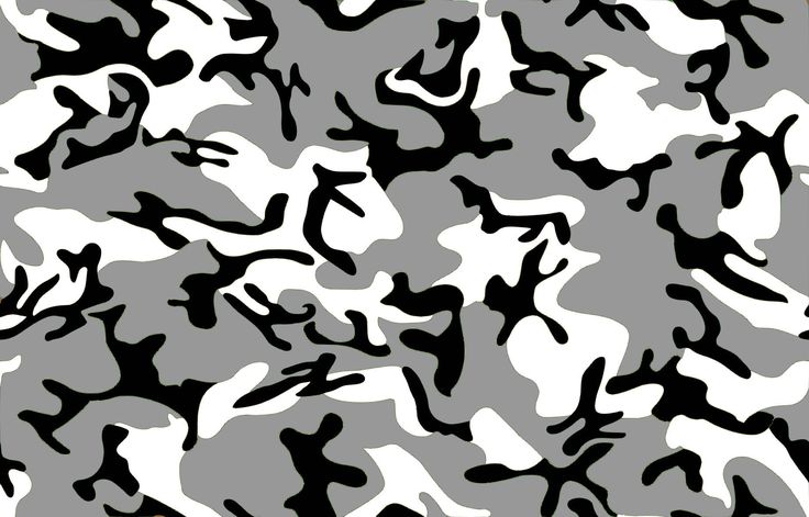 an abstract camo pattern with black and white colors on the grey backgroud