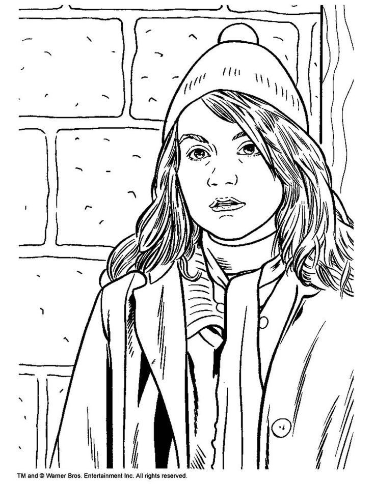 Ron Weasley Coloring Pages Free | Harry potter coloring pages, Harry ...